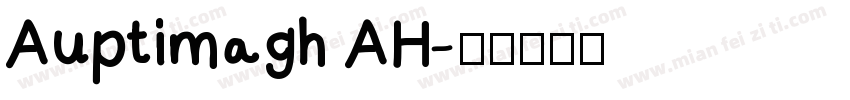Auptimagh AH字体转换